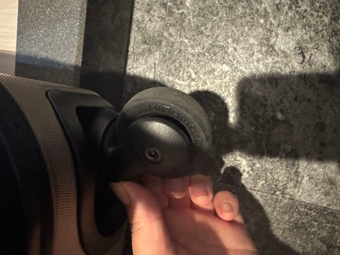 無印キャリーケース(旧型60Lサイズ ゴールド)