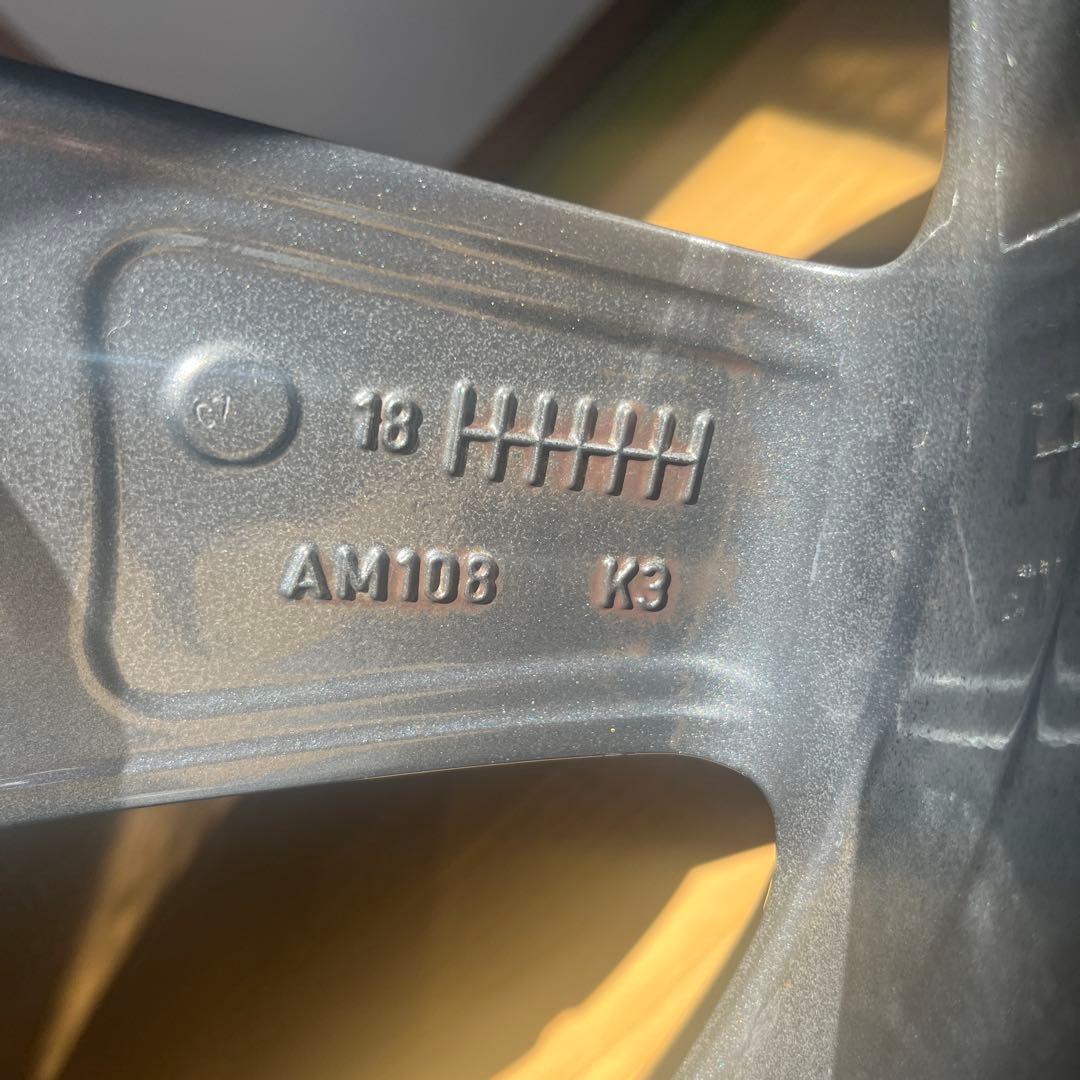 AMGホイール 超美品2本セット 245/45/18