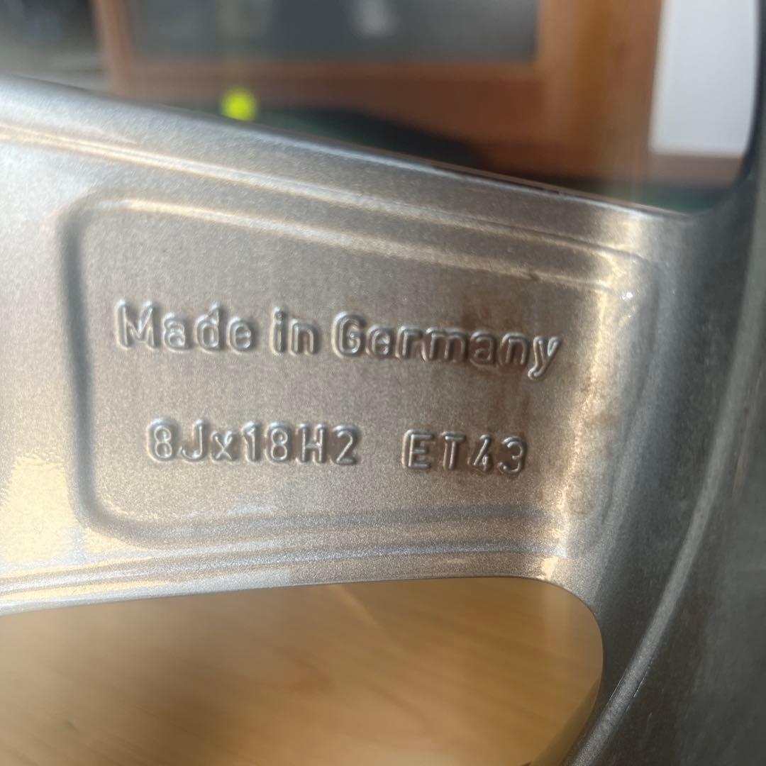 AMGホイール 超美品2本セット 245/45/18