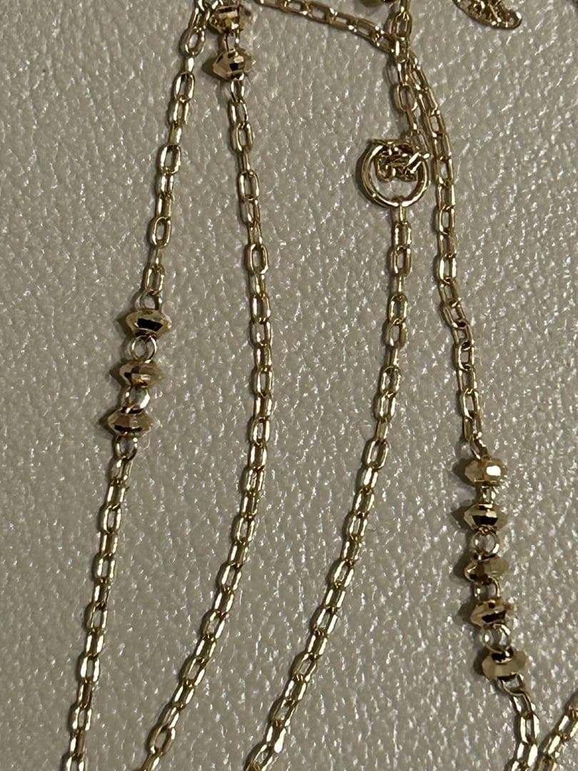 COCOSHNIK ココシュニック K10 カットボール　ネックレス