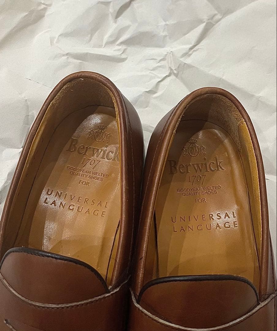 バーウィック ローファー/UK7/BRW 26.0