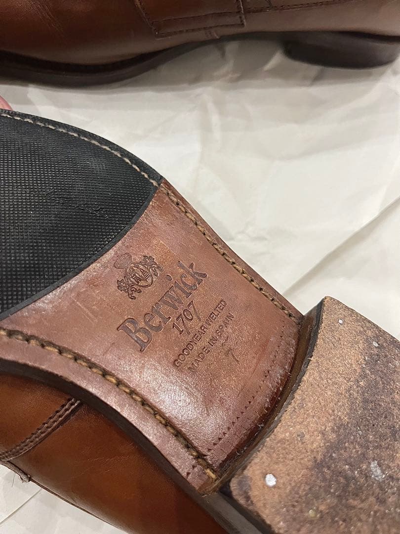 バーウィック ローファー/UK7/BRW 26.0