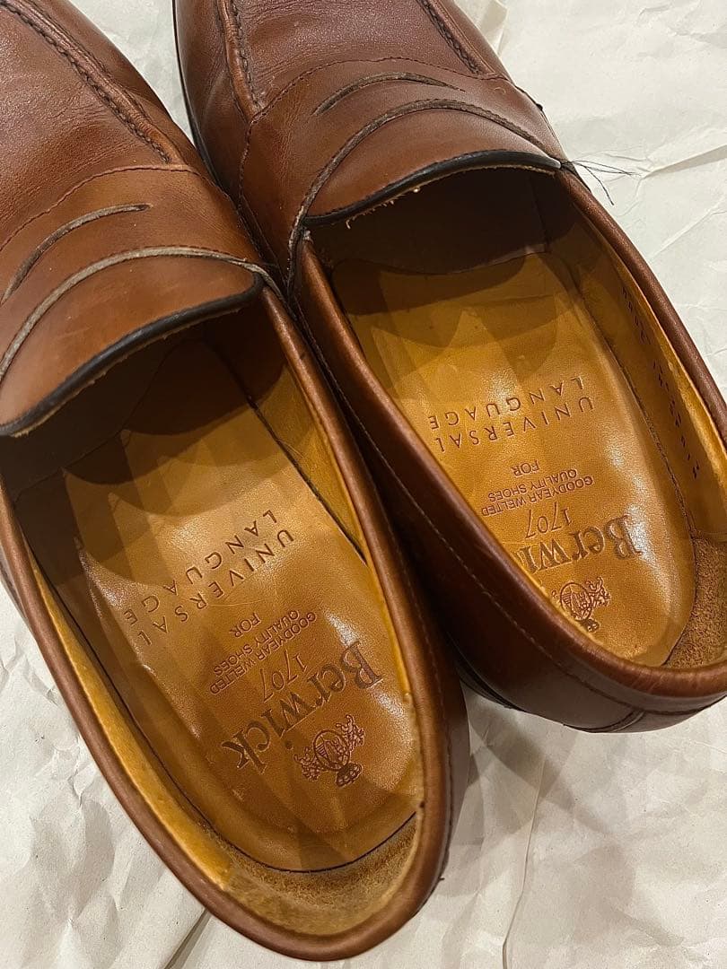 バーウィック ローファー/UK7/BRW 26.0