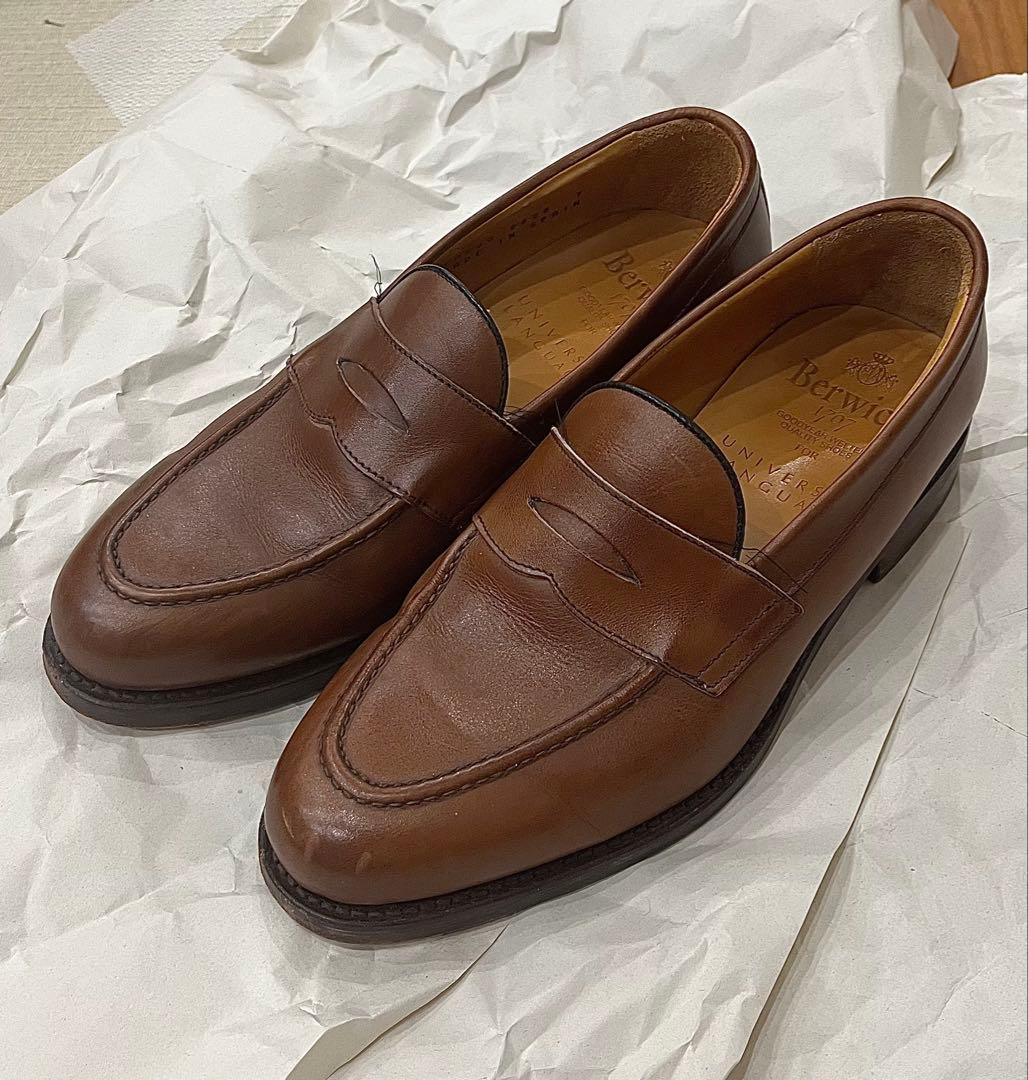 バーウィック ローファー/UK7/BRW 26.0