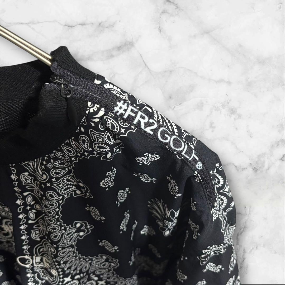 FR2 GOLF ゴルフ ペイズリー ウェア ピステ プルオーバー メンズ