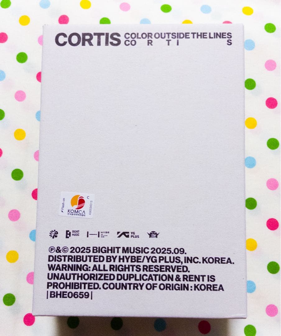 CORTIS シンギングボウルver. トレカ付き　コルティス