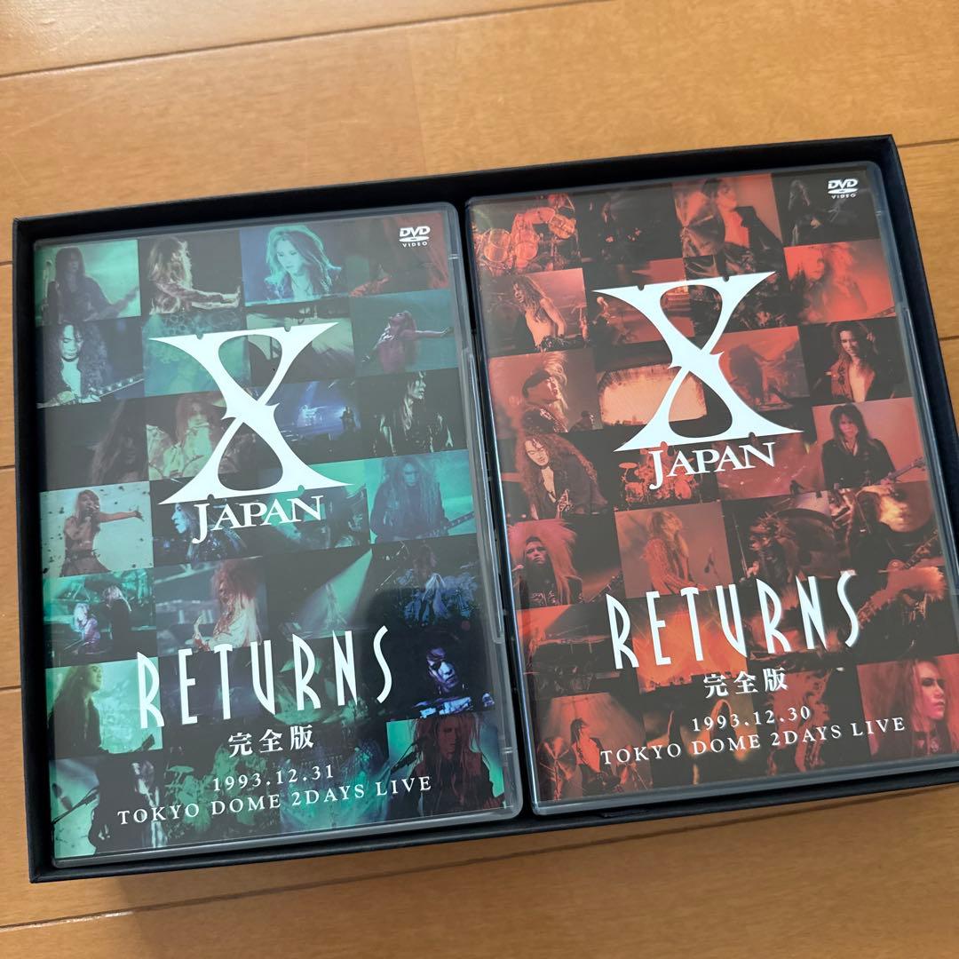 ミュージック X JAPAN RETURNS DVD
