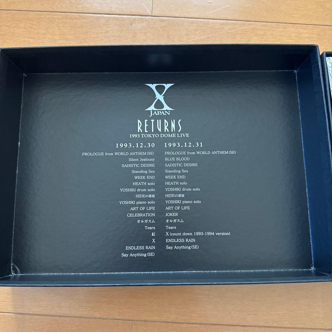 ミュージック X JAPAN RETURNS DVD