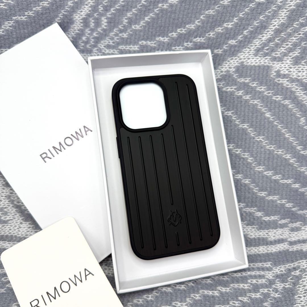 新品/未使用 RIMOWA リモワ iPhone15pro ケースブラック