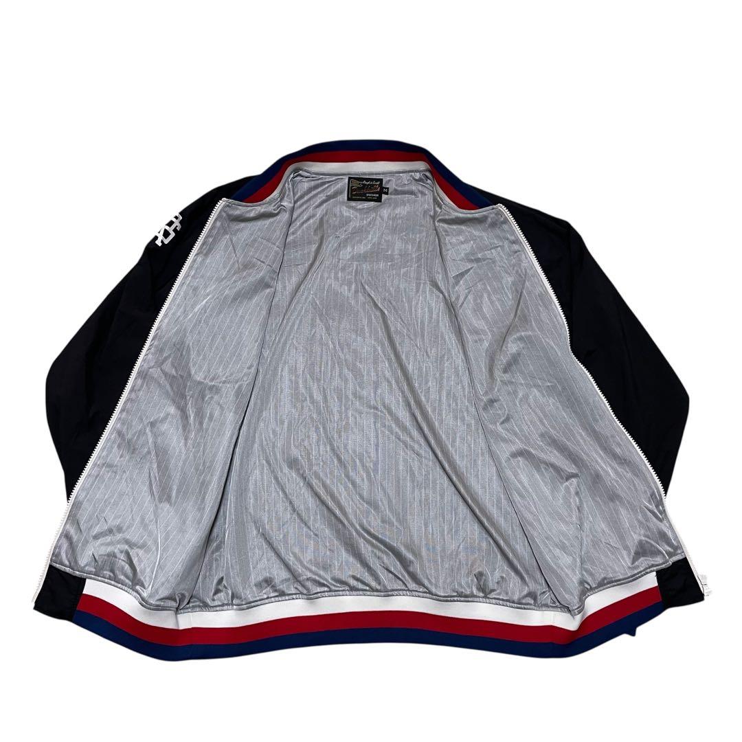 【Mサイズ】ラフアンドスウェル リブジャケット トリコロール ゴルフ メンズ