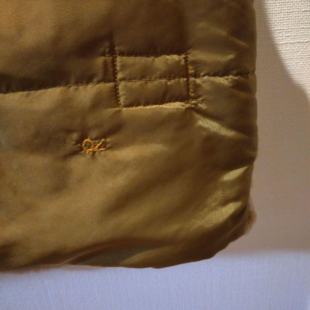 45R　ウールボア×ナイロンのベスト 　サイズ2