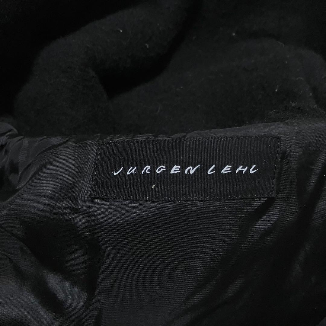 美品 ヨーガンレール フーデットコート ウール 黒 M