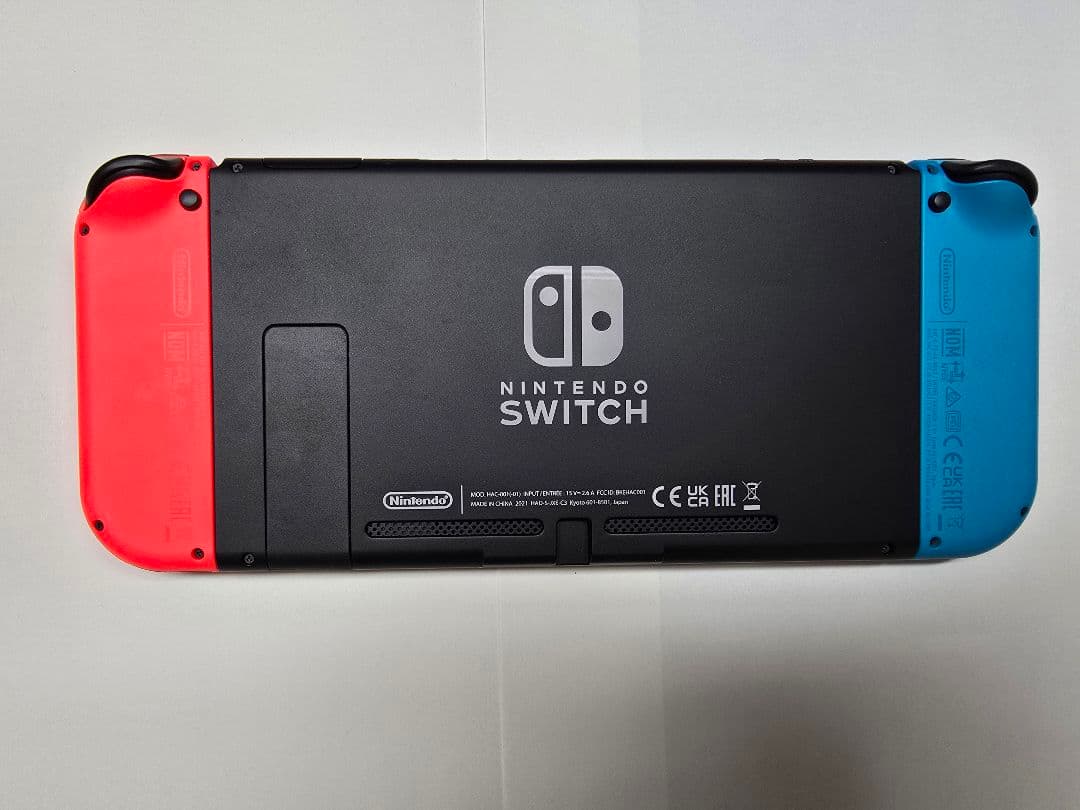 【完品】Nintendo Switch 本体 ネオンブルー/レッド 箱付き