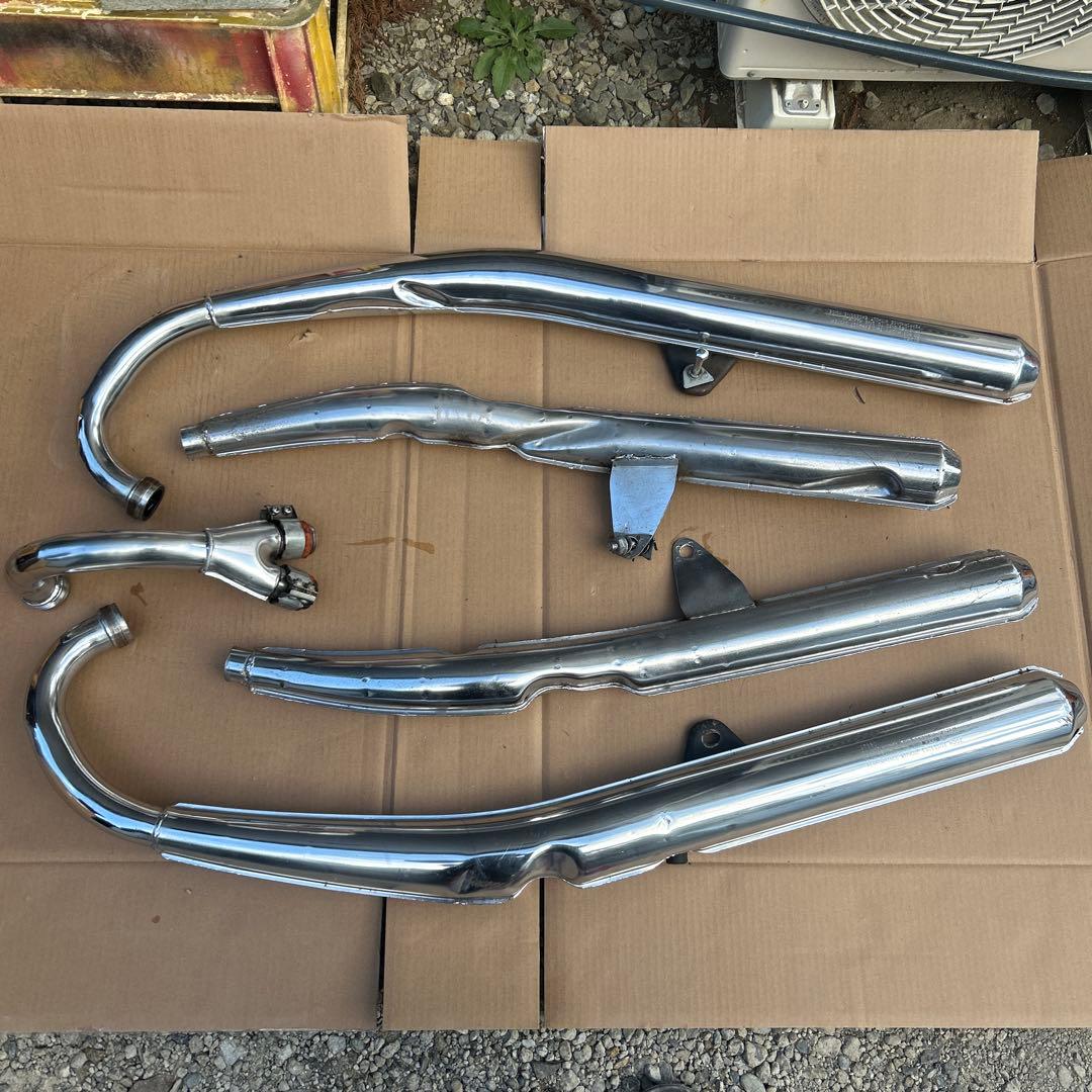 GT380 純正マフラー