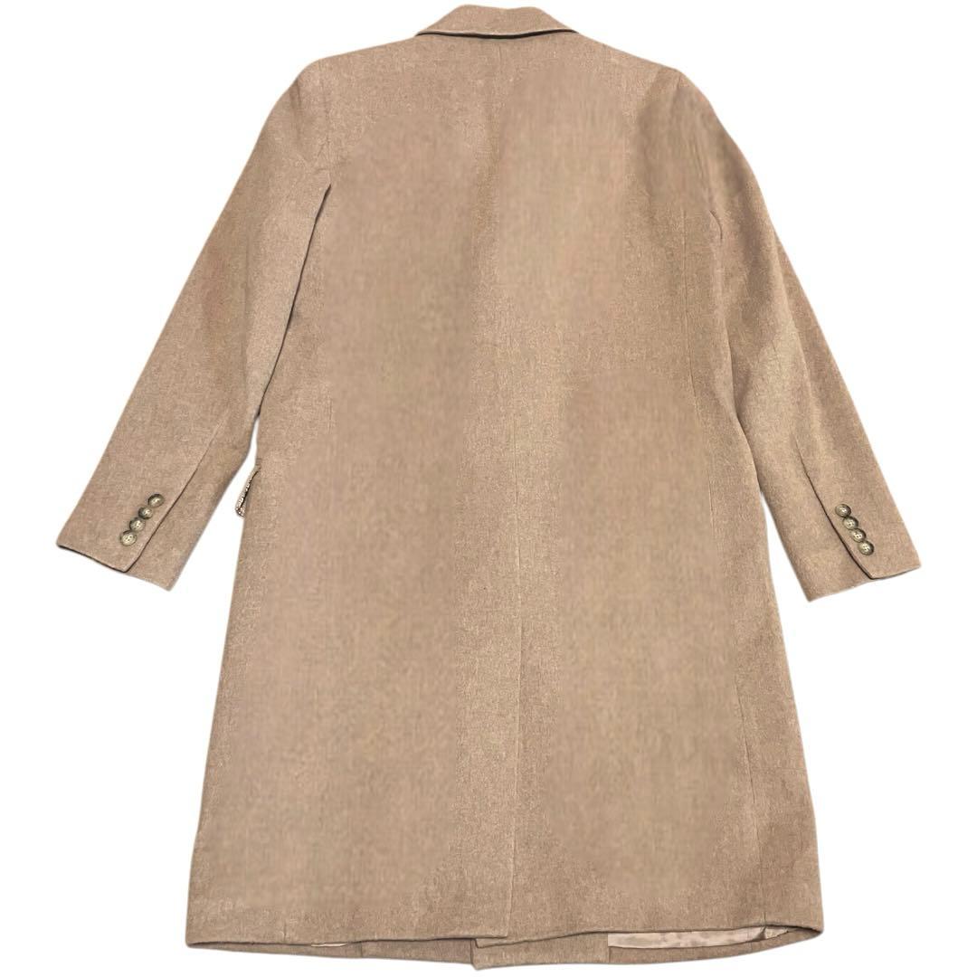 【美品】ポロラルフローレン　チェスターコート　現行　カシミヤ　羊毛　ウール　4