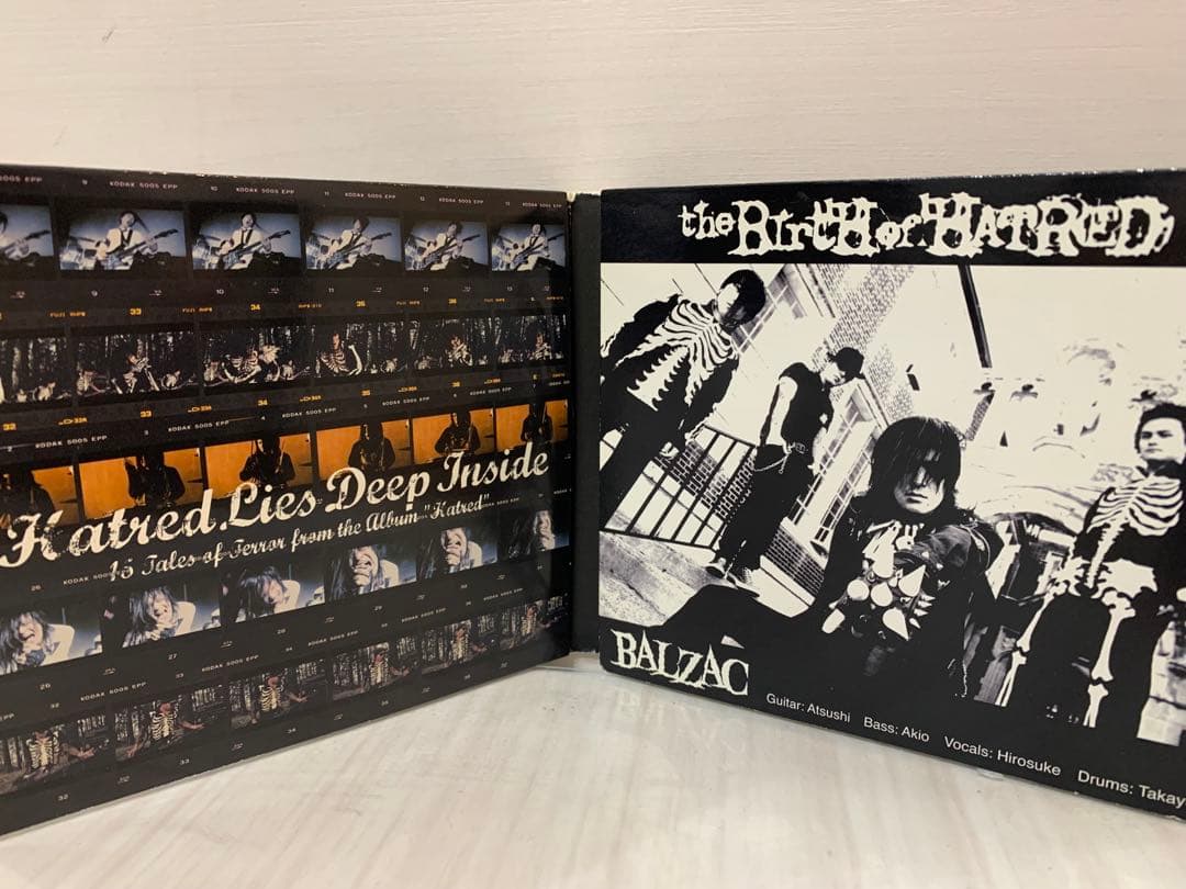 ✩BALZAC the Birth of Hatred CD+DVD