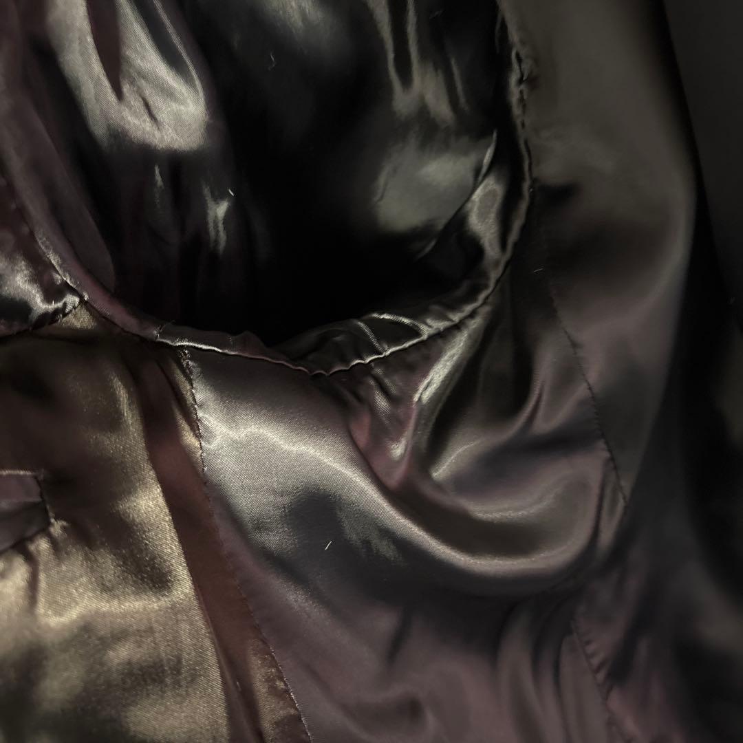 【EMPORIO ARMANI】 グレー ダブルブレスト チェスターコート