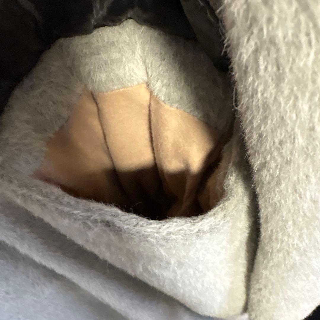 【EMPORIO ARMANI】 グレー ダブルブレスト チェスターコート