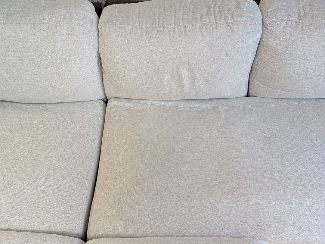 5人掛けコーナーカウチソファ 布張りツートンタイプ (IV) ニトリ