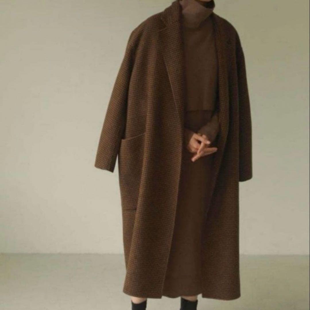TODAYFUL Over Check Coat 38サイズ