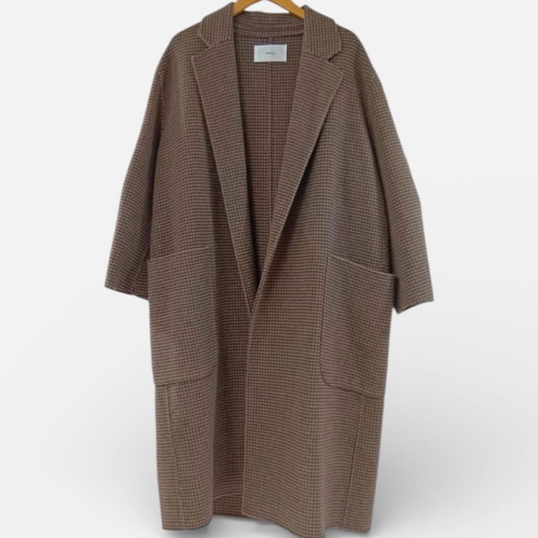 TODAYFUL Over Check Coat 38サイズ