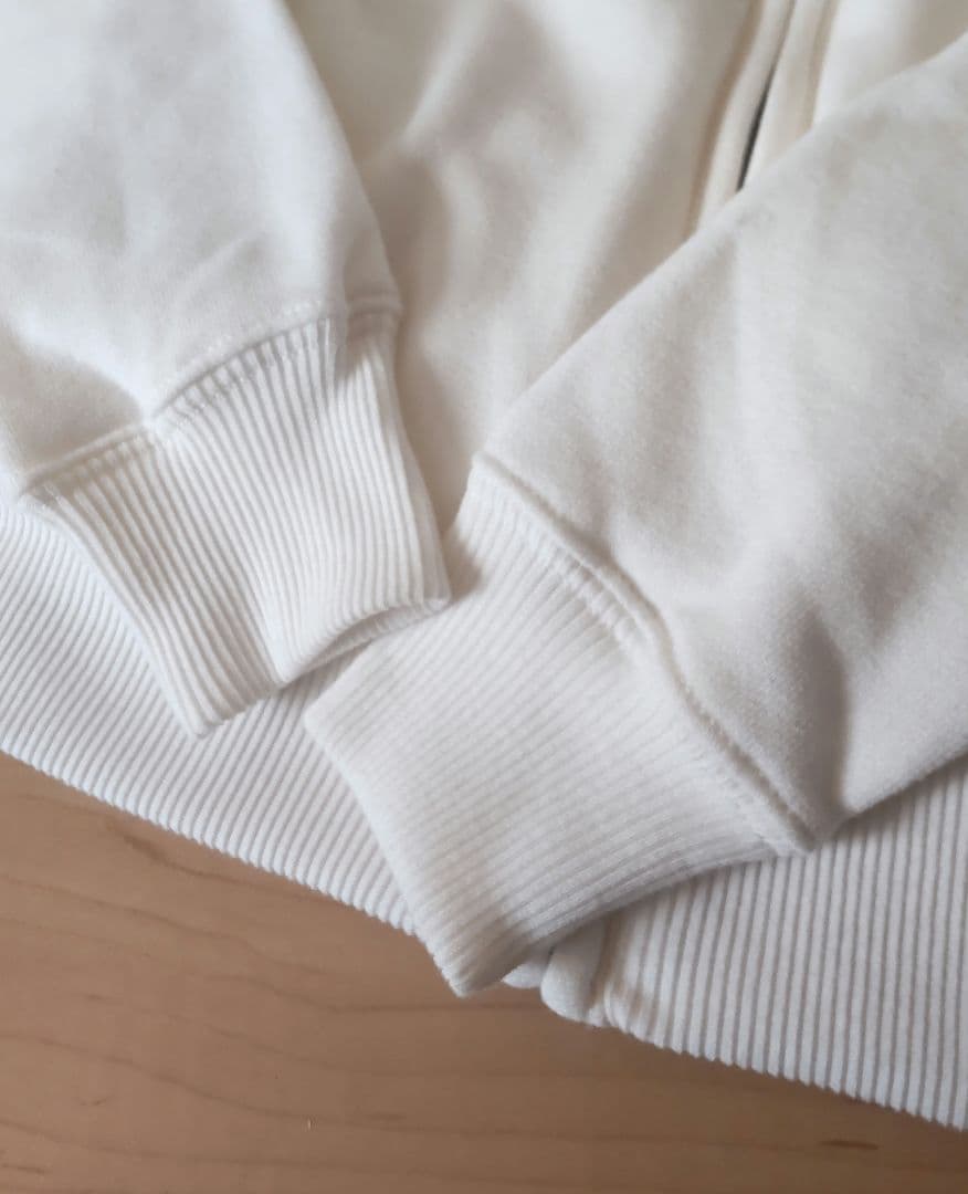 未使用 Abercrombie ホワイトボアパーカー XS