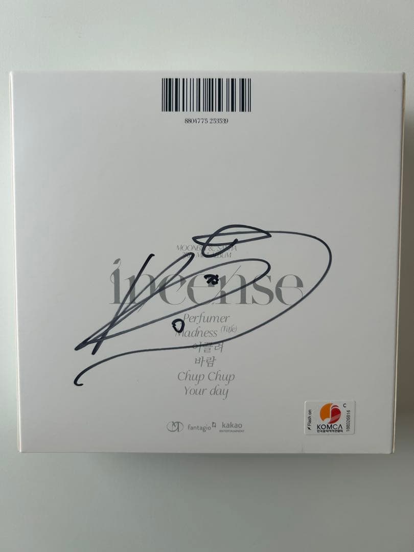 ASTRO ムンビン incense サインアルバム　缶バッジセット