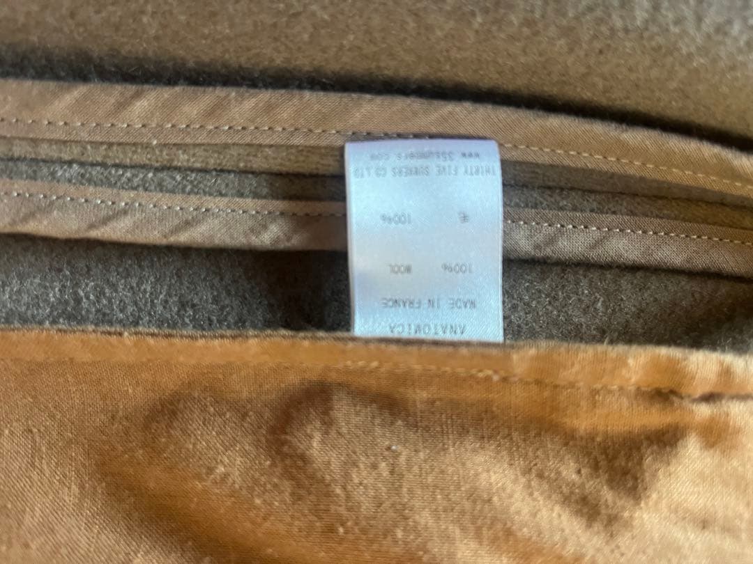 美品 定価22万 ANATOMICA CD LONG COAT アナトミカ