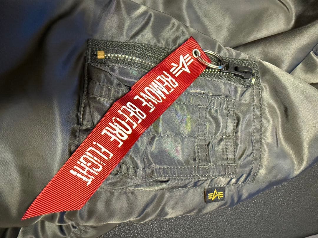 値下げ　MA-1 フライトジャケット　グレー