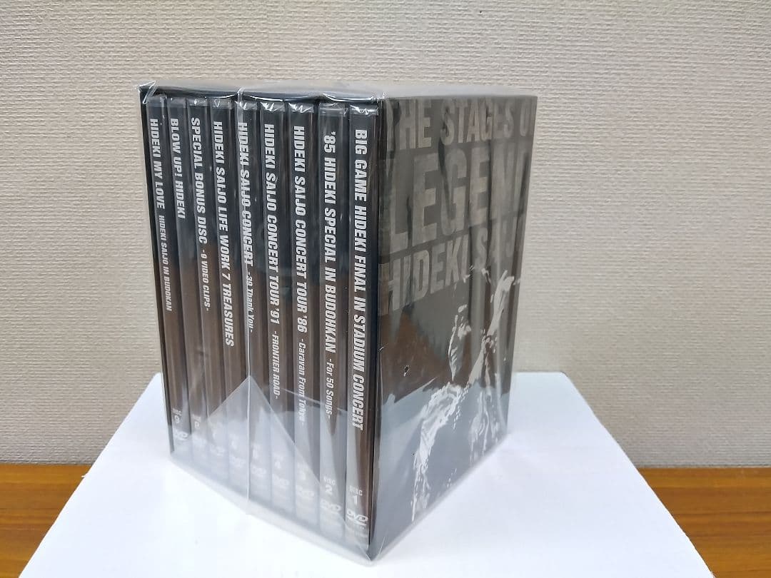 新品 THE STAGE OF LEGEND HIDEKI SAIJO …