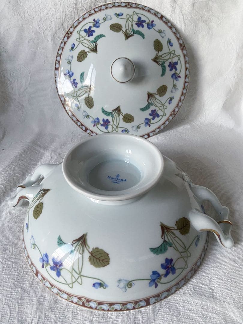 エリゼ宮殿晩餐会　アビランド　ユジェニー　豪華　チューリン　リモージュ