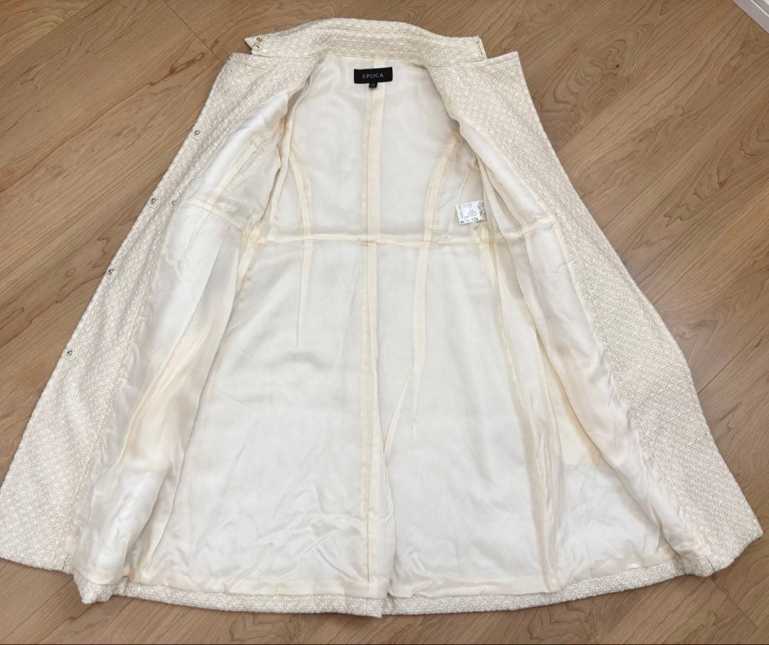 Suzu様 定価10万✨エポカ サイズ40 L ロングコート 日本製