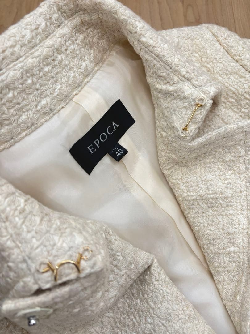 Suzu様 定価10万✨エポカ サイズ40 L ロングコート 日本製