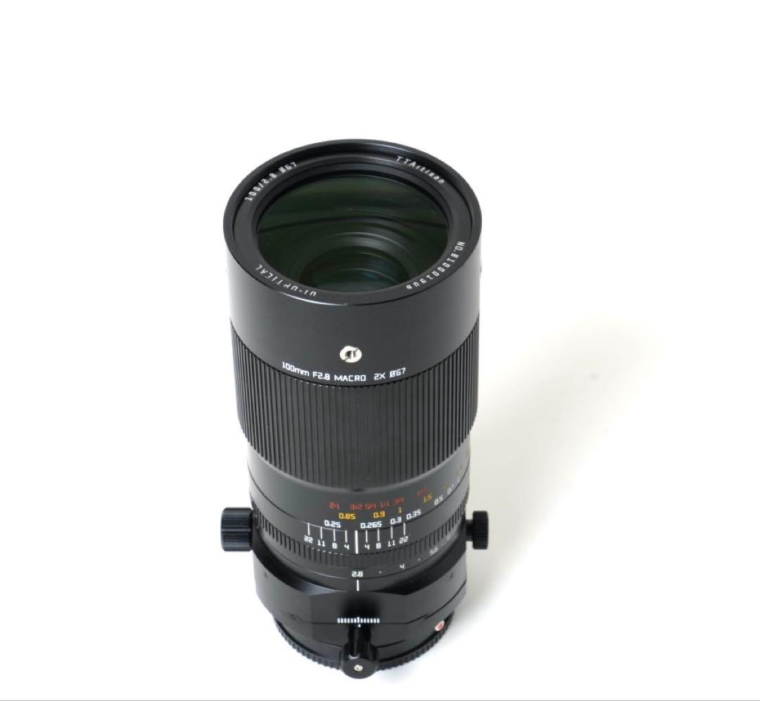 【美品】TTArtisan 100mm F2.8 2X マクロ シフトレンズ