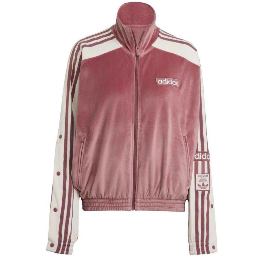 新品未使用♡adidas アディブレイク ベロア トラックトップ
