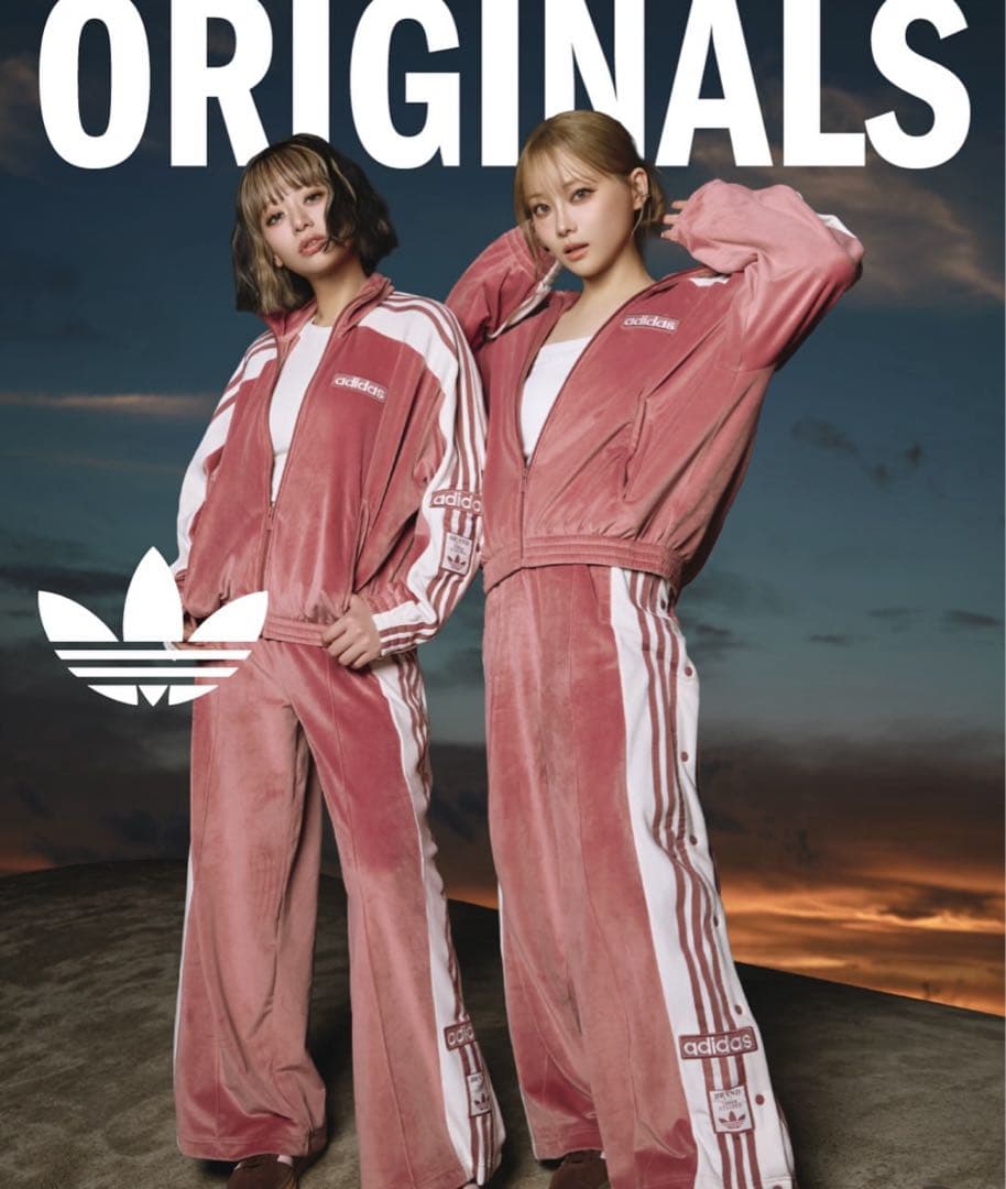 新品未使用♡adidas アディブレイク ベロア トラックトップ