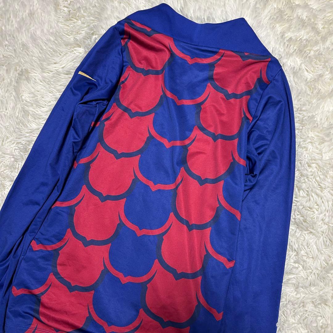 バルセロナ　NIKE ナイキ　ジャージ　トレーニングトップ　ジップ　サイズM