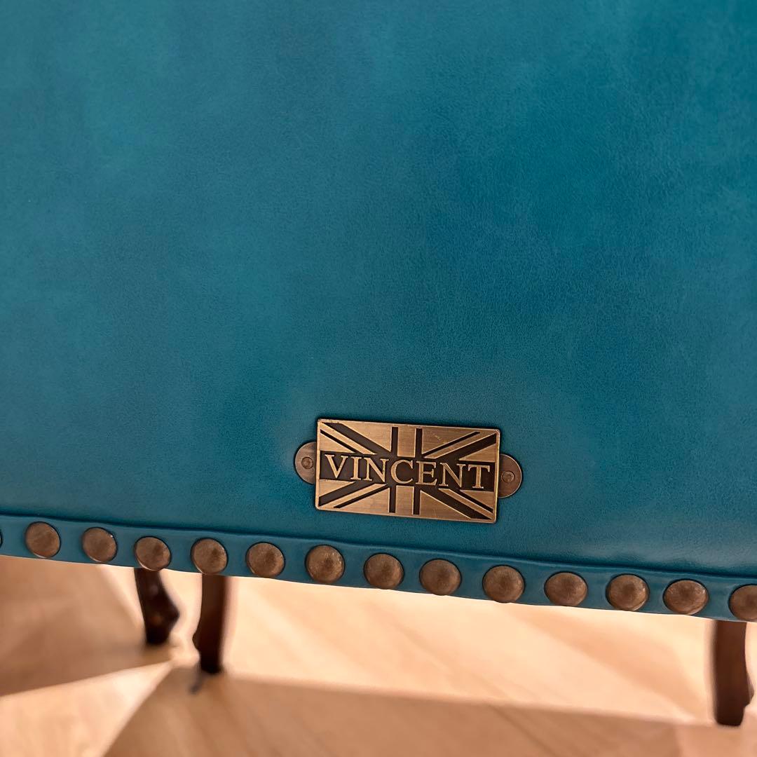 VINCENTハイバックチェア アンティークテイスト　1脚　①