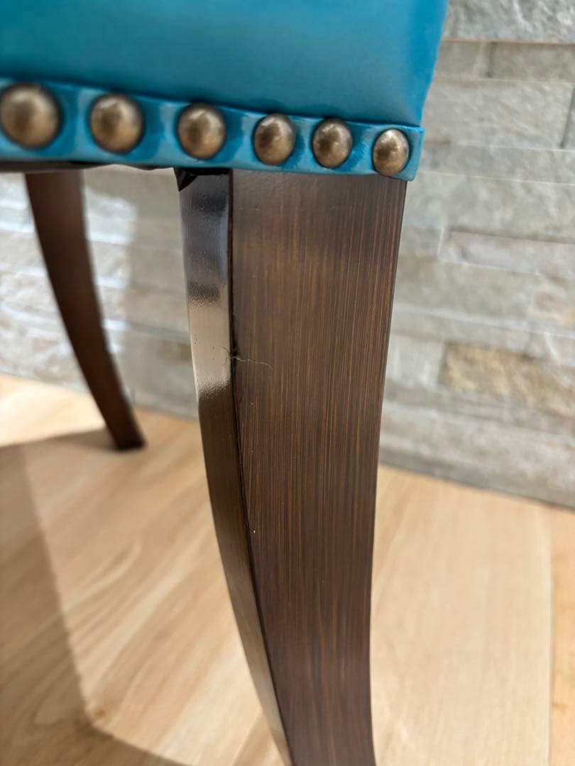 VINCENTハイバックチェア アンティークテイスト　1脚　①