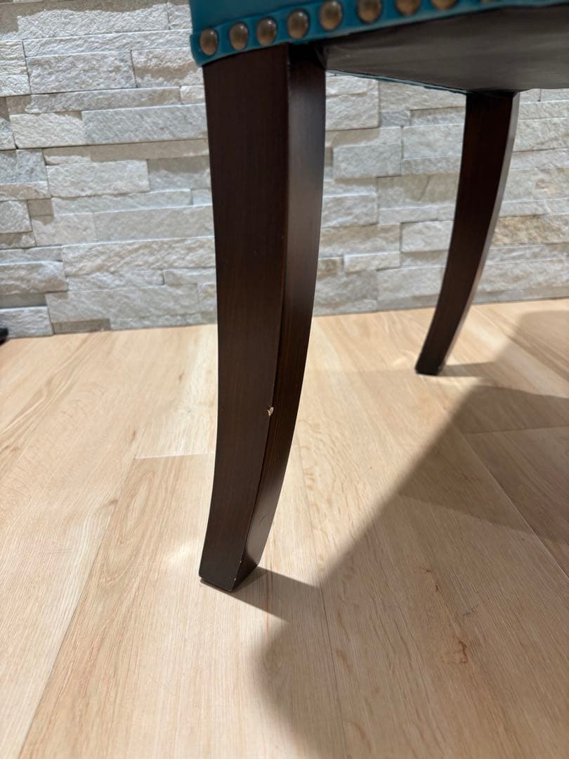 VINCENTハイバックチェア アンティークテイスト　1脚　①