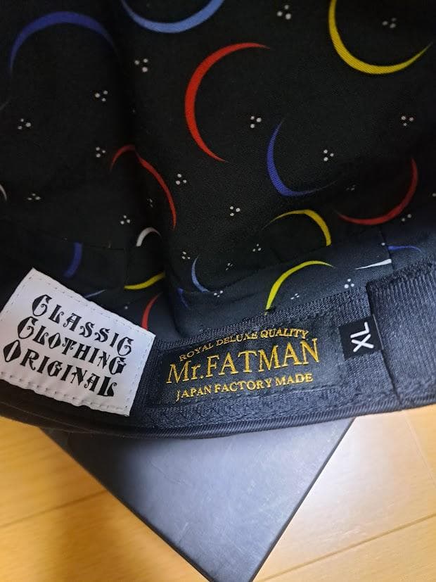 Mr.FATMAN×HORIDAI Casquette（Black） サイズXL