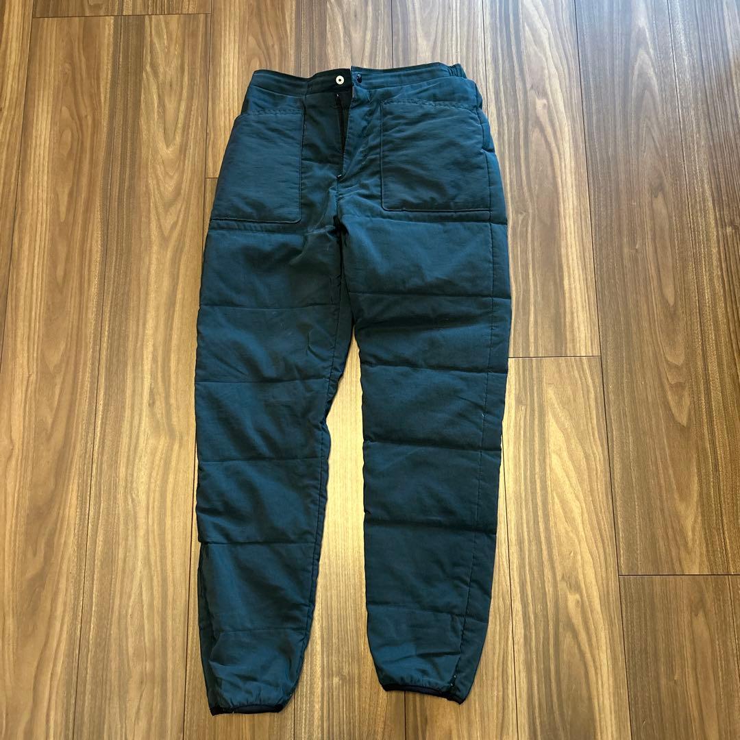 NANGA ダークブルー キルティングパンツ M
