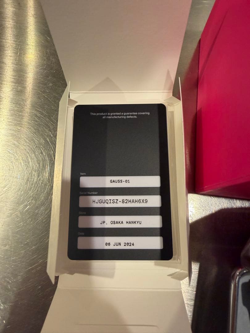 小物 GENTLE MONSTER BOLD GAUSS-01