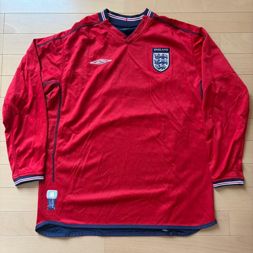 UMBRO イングランド代表 ユニフォーム 02-04 アウェイ リバーシブル