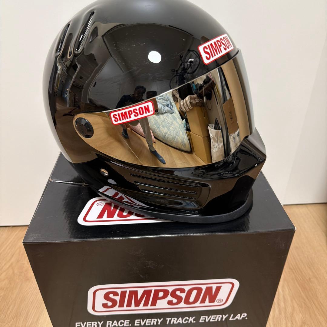 SIMSON NORIS ブラック フルフェイスヘルメット