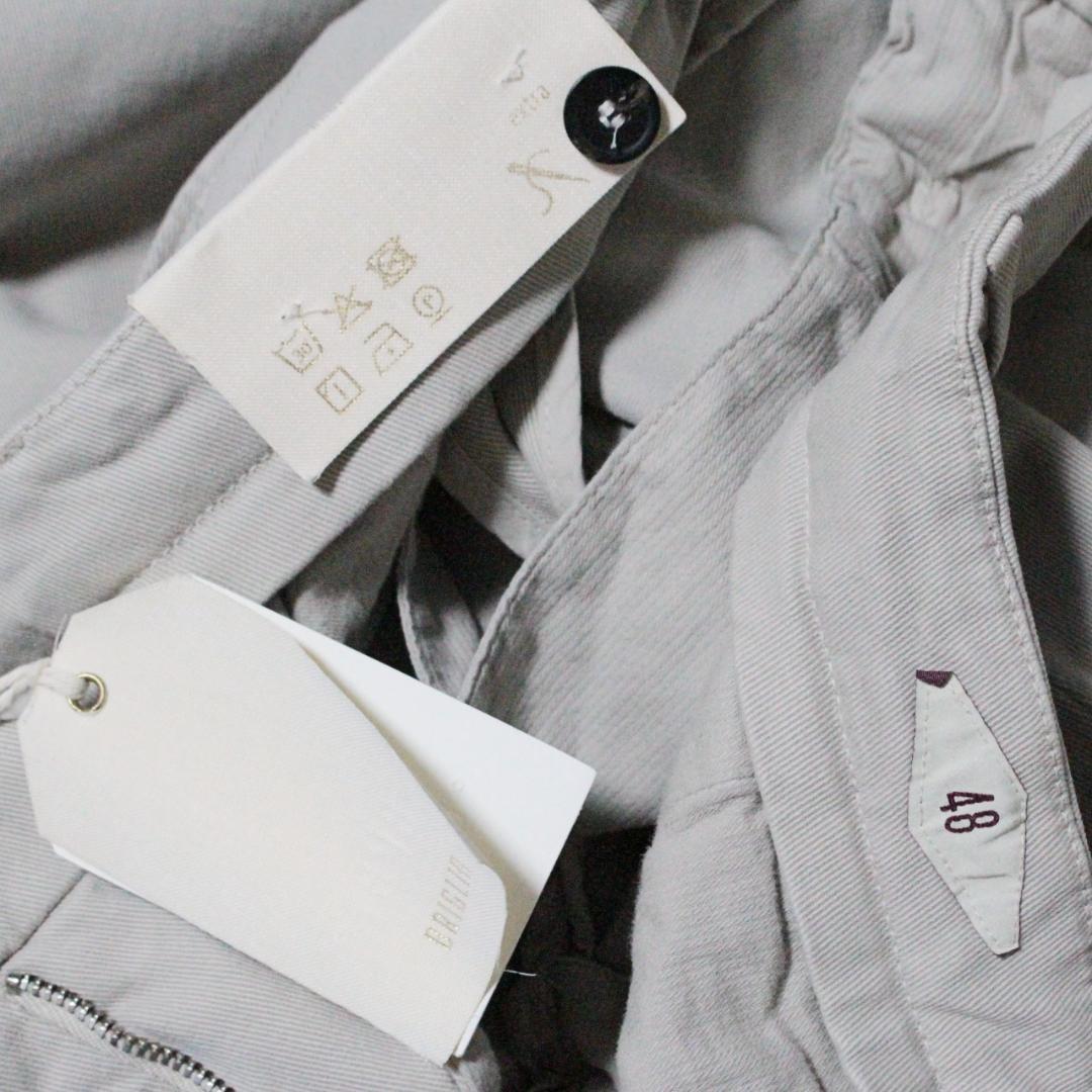 新品 ブリリア1949 ハイストレッチ ノープリーツパンツ Lサイズ（84cm）