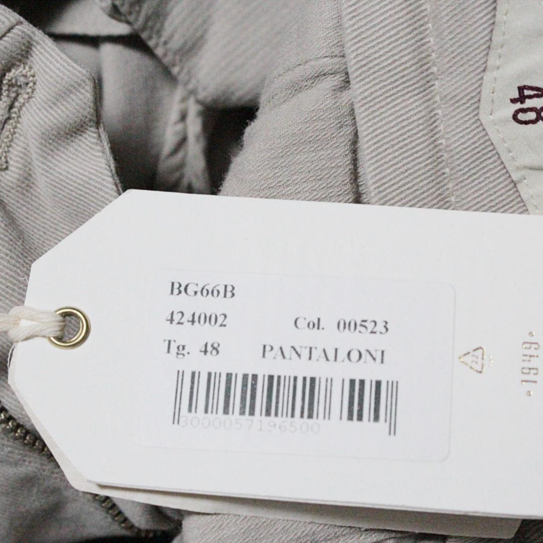 新品 ブリリア1949 ハイストレッチ ノープリーツパンツ Lサイズ（84cm）