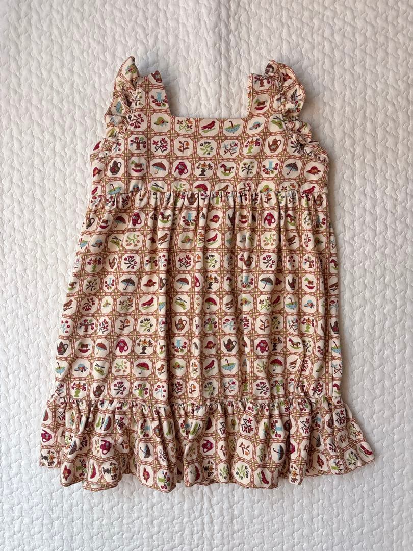 ワンピース Ruffle Sleeve Dress 6y