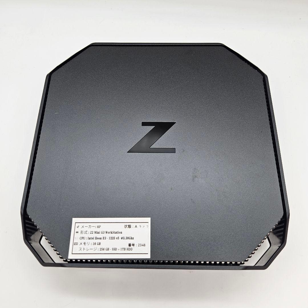 ミニPC HP Z2 Mini G3 WorkStation | SSD 256 GB