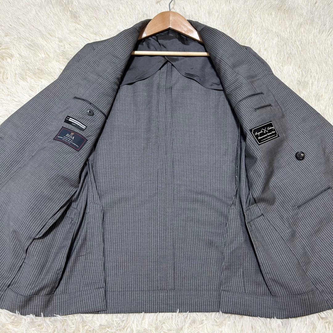 ✨定番品✨シップス ダブルブレスト スーツ セットアップ レダ 高級生地